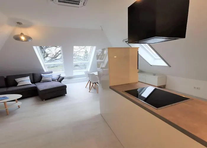 Haus Inselwind Ferienwohnung 21 Meersicht Lejlighed Groß Zicker
